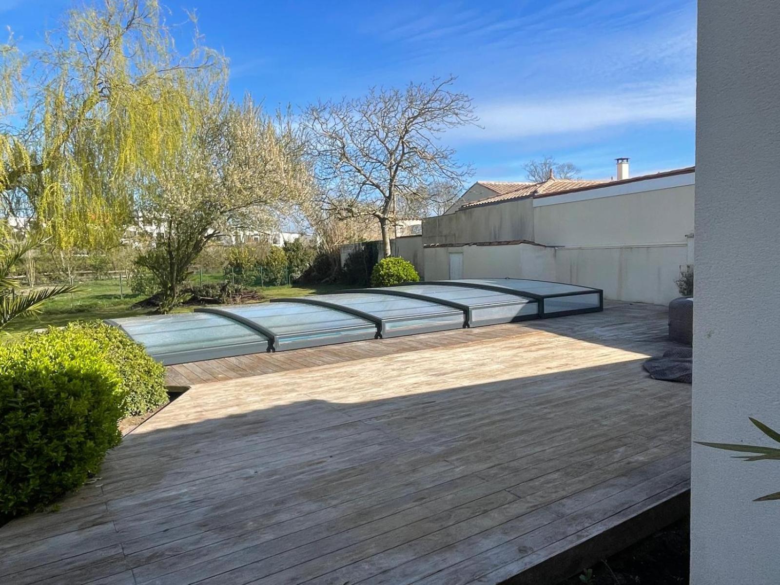 Maison Piscine A 3' De La Mer. Yves 外观 照片